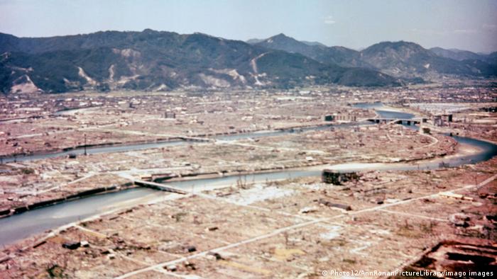 Август 1945: Хирошима след атомната бомбардировка в края на Втората световна война