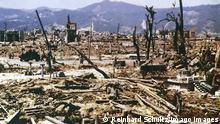 Zweiter Weltkrieg l Hiroshima nach dem Abwurf der Atombombe