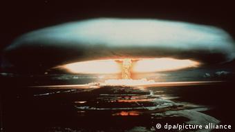 Γαλλία, πυρηνική δοκιμή, 1971, Μουρουρόα, 