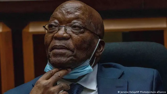 Südafrika | ehemaliger Präsident Jacob Zuma (Foto: AP Photo/Jerome Delay,Pool)