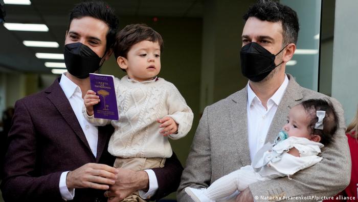 Chile l gleichgeschlechtliche Ehe l Javier Silva und Jaime Nazar