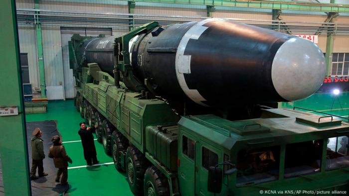 Hwaseong-15 missile in North Korea