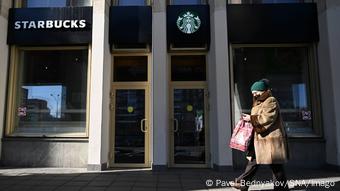 Starbucks/ Ρωσία / Μόσχα /Γυναίκα