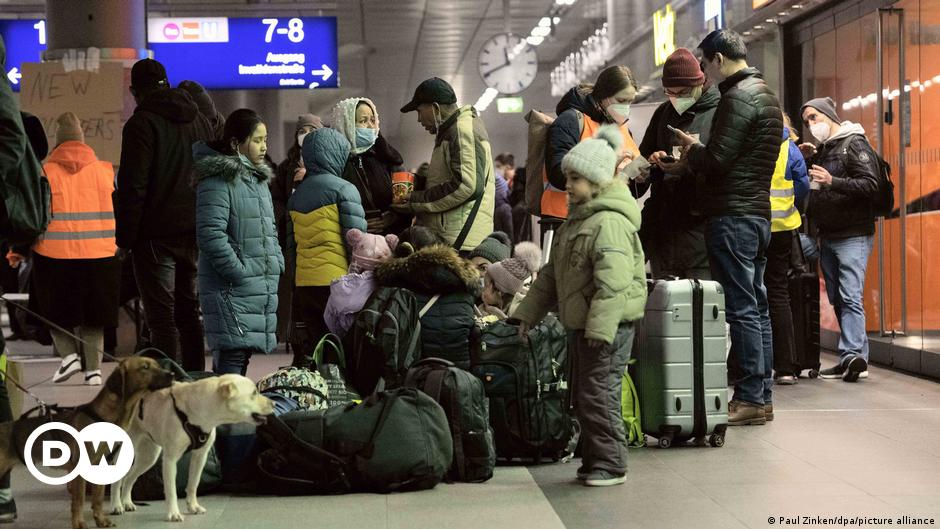 Ukrainische Flüchtlinge sollen auf Bundesländer verteilt werden