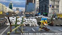 The situation in Kyiv, Ukraine, during the Russian invasion, as Russia invaded Ukraine, pictured on March 9, 2022. (CTK Photo/Pavel Nemecek)