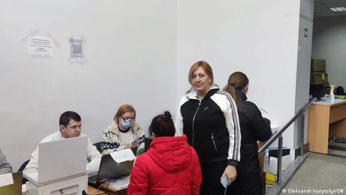 Голова евакуаційної комісії Сихівської районної адміністрації Ірина Дякун