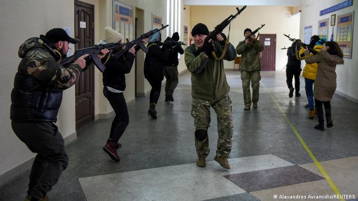 Навчання бійців тероборони в Одесі, березень 2022 року