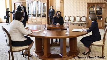 Από την πρόσφατη επίσκεψη της υπΕξ Αναλένα Μπέρμποκ στη Μολδαβία