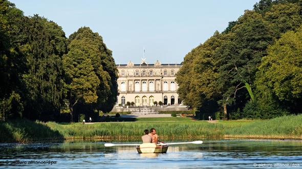 Schloss Herrenchiemsee Herreninsel Bayern Chiemsee Boot Flash-Galerie