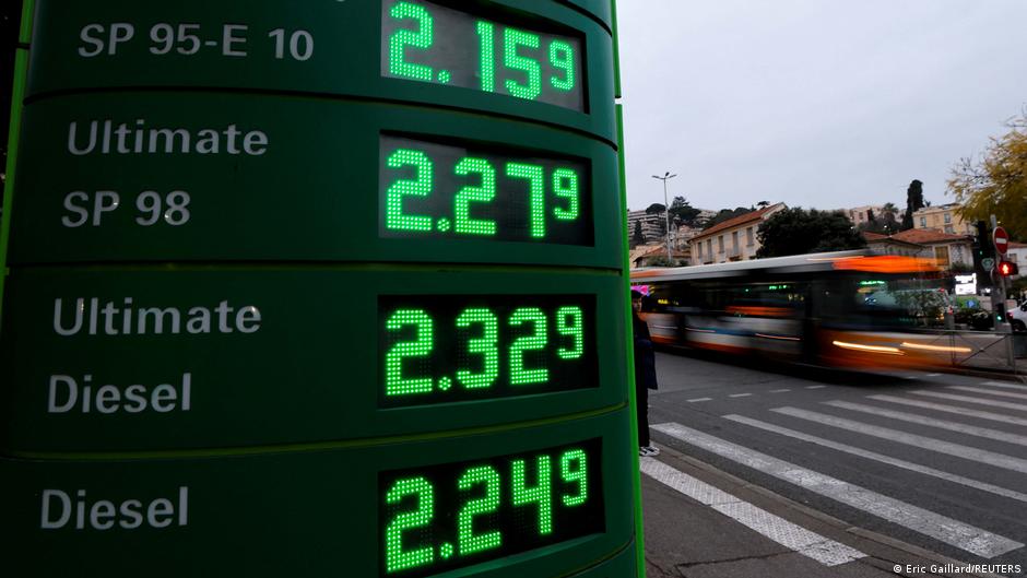 Frankreich | Tankstelle | Treibstoffkosten