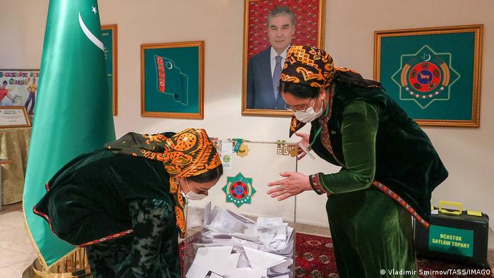 Türkmenistan'da devlet başkanlığı seçimleri yapıldı
