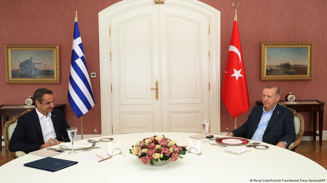 Cumhurbaşkanı Recep Tayyip Erdoğan ile Yunanistan Başbakanı Kiryakos Mitsotakis İstanbul'da görüşmüştü- (13.03.2022)