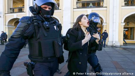 В Русия отново се проведоха протести срещу войната в Украйна