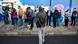 Colombianos aguardam em fila para votar em Bogotá Colombianos aguardam em fila para votar em Bogotá