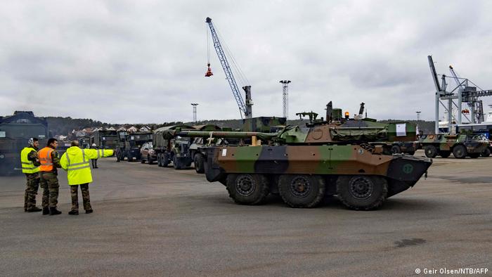 NATO equipment and troops in Norway