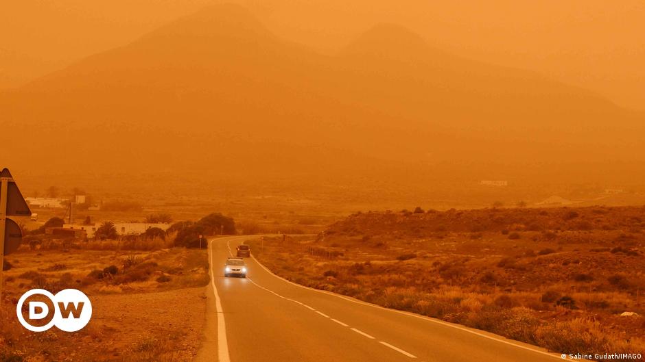 Polvo del Sahara cubre de naranja una parte de España – DW – 15/03/2022
