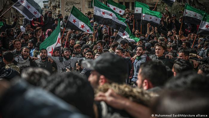 Syrien Idlib | Demonstration gegen Baschar al-Assad