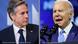 Bildkombo Anthony Blinken und Joe Biden USA Bildkombo Anthony Blinken und Joe Biden USA