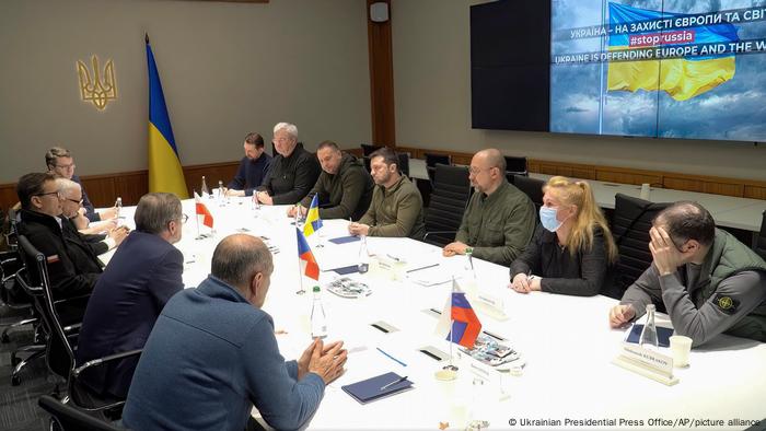 Polonya, Slovenya ve Çekya Başbakanları, Kiev'de Ukrayna Devlet Başkanı Zelenskiy ile görüştü