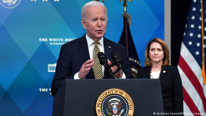 USA Washington | Präsident Joe Biden zu Ukrainekrieg