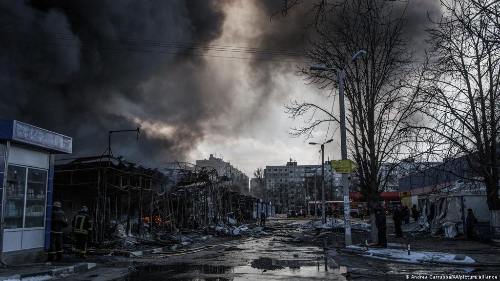 Ukraine Like A Zombie Movie Without The Zombies Sports German Football And Major International Sports News Dw 18 03 22