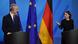 NATO Secretary General Jens Stoltenberg and German Foreign Minister Annalena Baerbock address a press conference at the Foreign ministry in Berlin. NATO Secretary General Jens Stoltenberg and German Foreign Minister Annalena Baerbock address a press conference at the Foreign ministry in Berlin.