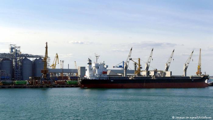 Puerto de Odesa. Imagen de abril de 2020
