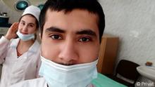 16.03.2022+++Ali, ist ein geflüchteter Student aus Ukraine.
