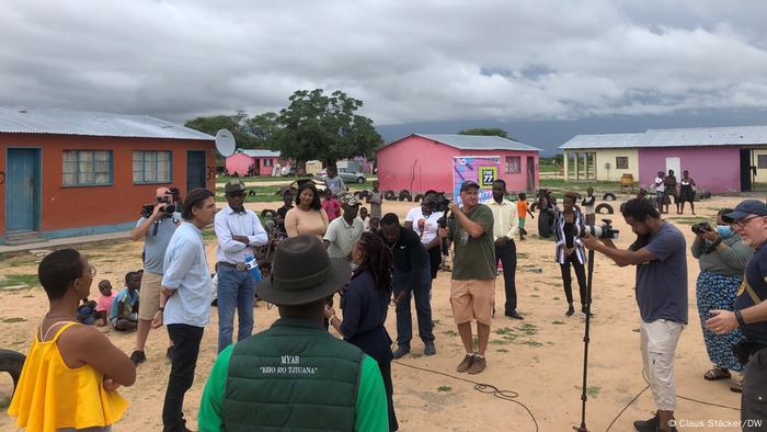 Namibia The 77 Percent“-Debatte in Okakarara