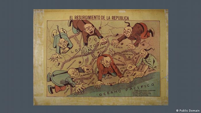 El Resurgimiento de la República: cartel antichino en el Perú (1907).