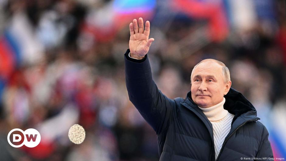 The Russian athlete stands behind Putin |  Germany – current German policy.  DW News in Polish |  DW