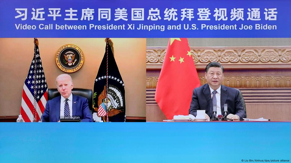 Gespräch von Biden und Xi