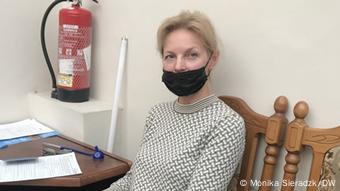 Беженка из Украины Александра Стефанив