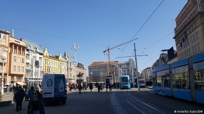 Jelačićev trg u Zagrebu