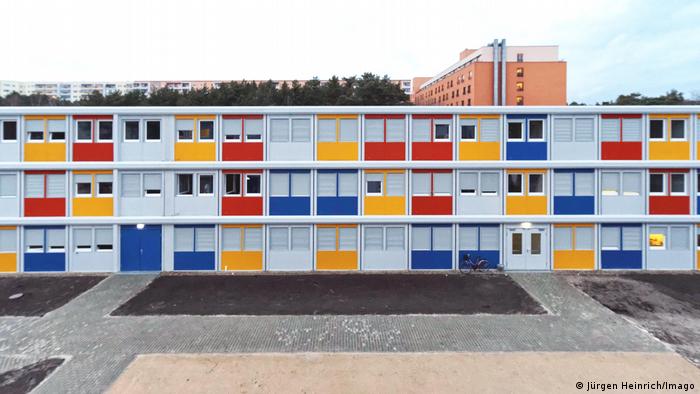 Общежитие для беженцев в Берлине