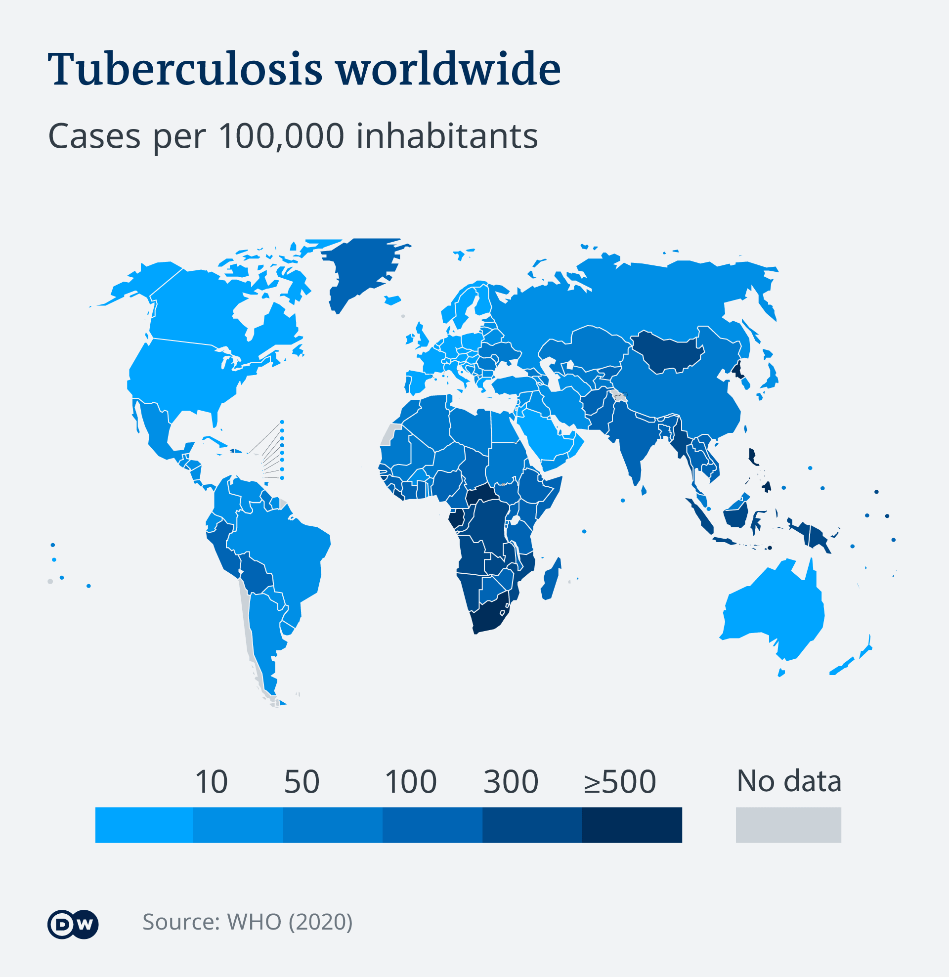 TB worldwide infografik