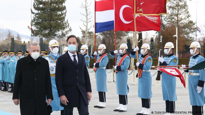 Hollanda Başbakanı Rutte, Ankara'ya resmi bir ziyaret düzenledi