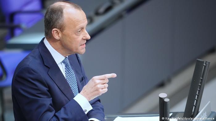 Deutschland | Friedrich Merz bei der Generaldebatte im Bundestag