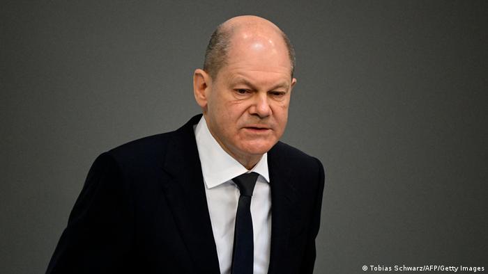 Deutschland | Olaf Scholz bei der Generaldebatte im Bundestag