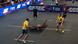 Die Ukrainer Oleg Usychenko und Iryna Dubytska in Aktion bei der ersten Teqball World Series Die Ukrainer Oleg Usychenko und Iryna Dubytska in Aktion bei der ersten Teqball World Series