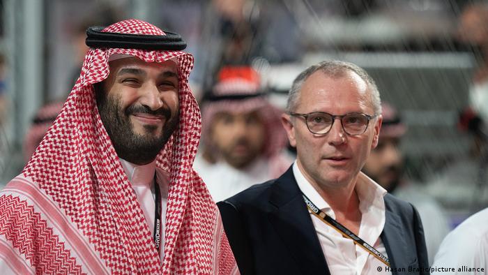 Formel 1 Großer Preis von Saudi-Arabien | Kronprinz Mohammed bin Salman al-Saud und Stefano Domenicali