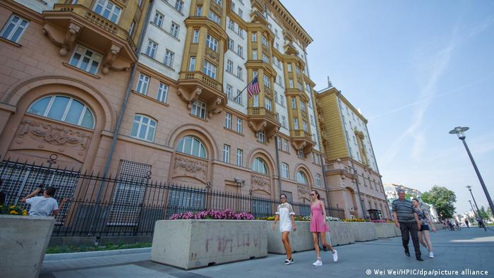 Russland I U.S. Botschaft in Moskau