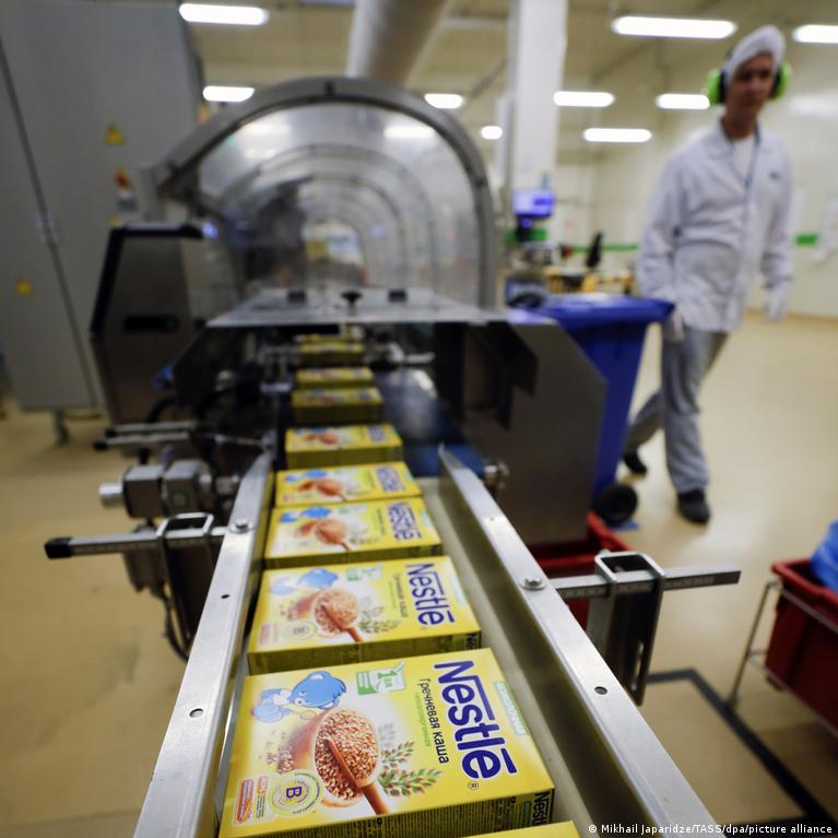 Russland stellt Nestlés Standorte unter Zwangsverwaltung