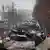 Разбити руски танкове блокират една от централните улици в Буча