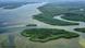 Vista aérea de área de mangue em Sergipe Vista aérea de área de mangue em Sergipe