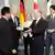 Perdana Menteri Jepang Fumio Kishida dan Kanselir Jerman Olaf Scholz