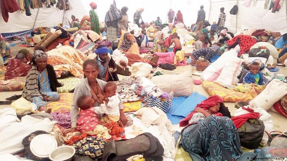 በደቡብ ወሎ ዞን ሐይቅ እና ዉጫሌ ከተሞች አቅራቢያ የተጠለሉ ተፈናቃዮች ለከፍተኛ የምግብ እጥረት ተጋልጠናል አሉ