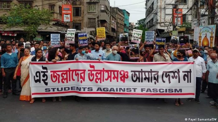 Indien West Bengal Rampurhat Proteste
