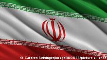 Flagge des Iran