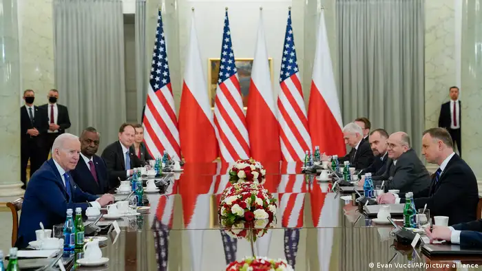 Polen | Joe Biden Staatsbesucht in Warschau